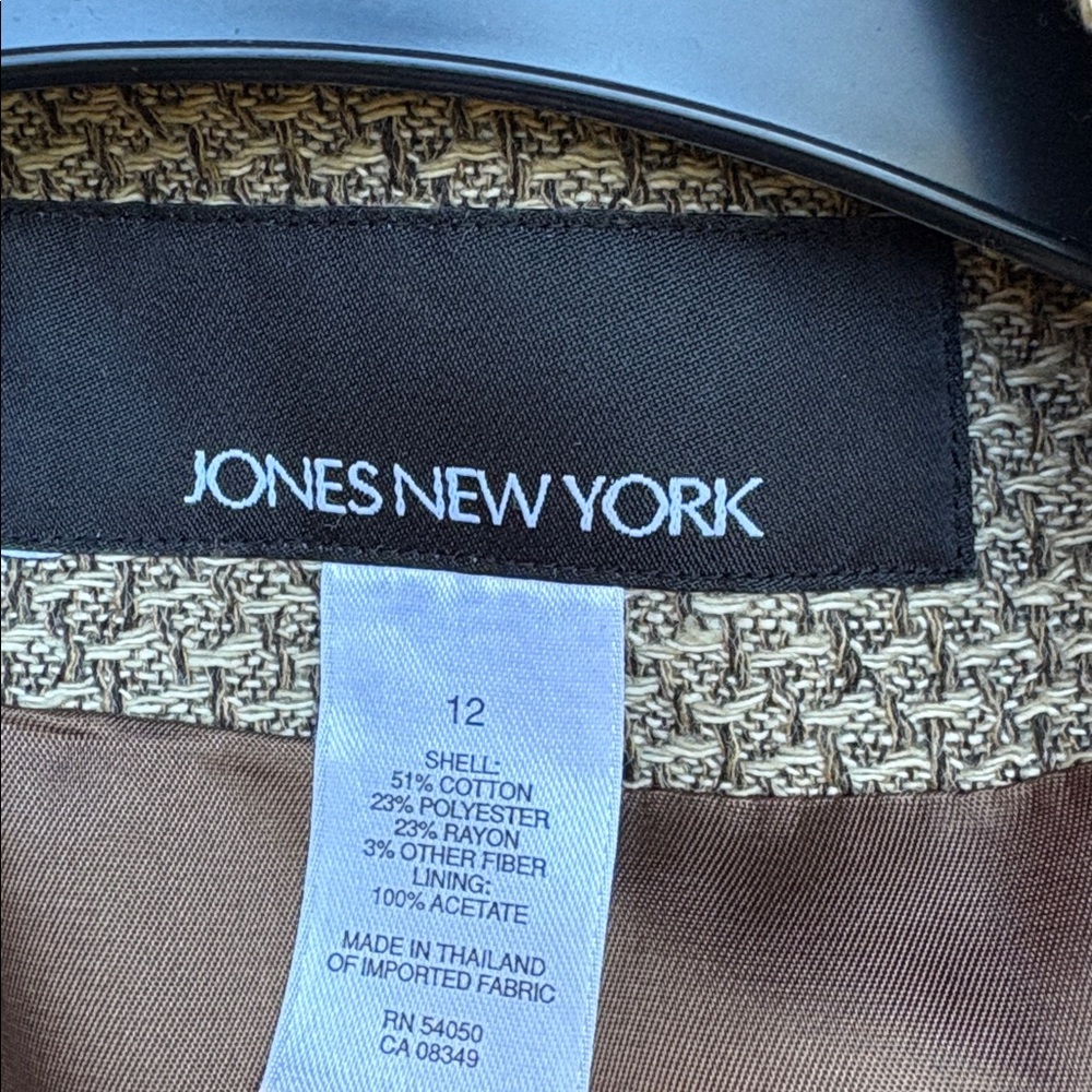 Jones New York Chic Tweed Blazer - Picture 3 of 3